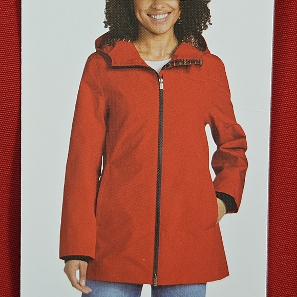 New RED Pendleton waterproof all weather raincoat in size medium - Picture 3 of 16